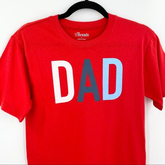 10Threads Mens Dad Tees Set of Two T-Shirts Size Small - Picture 8 of 12